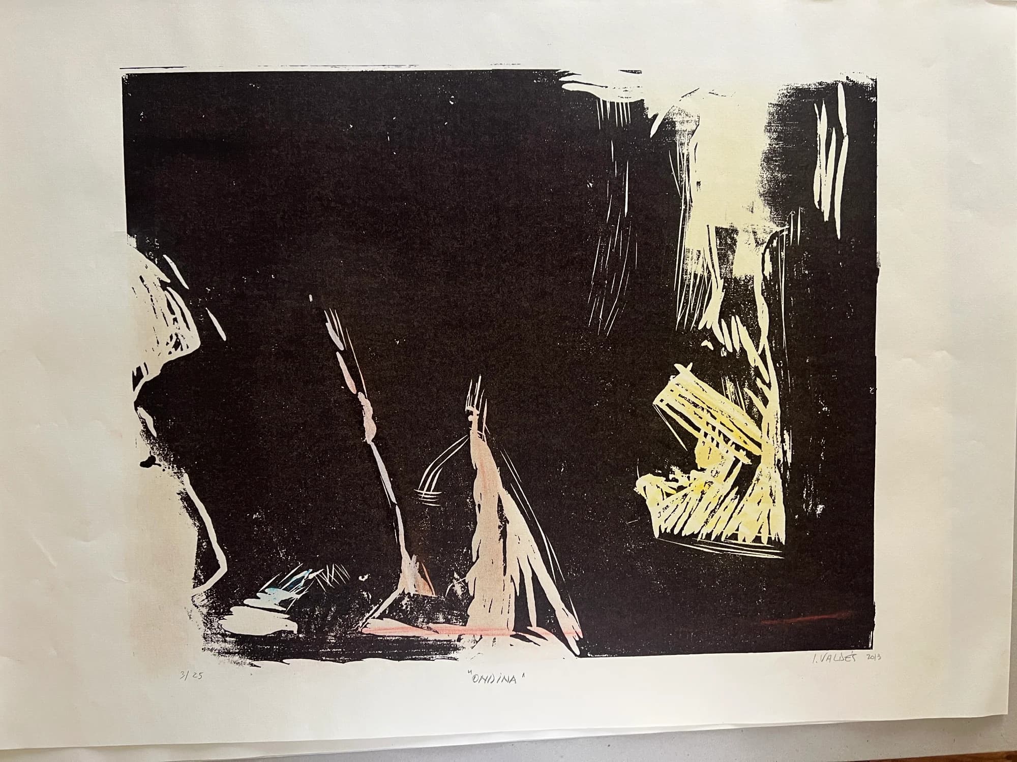 Cuadro "Ondina" - Ignacio Valdés